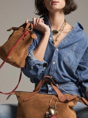 Parker Thatch Charlie bag Suede